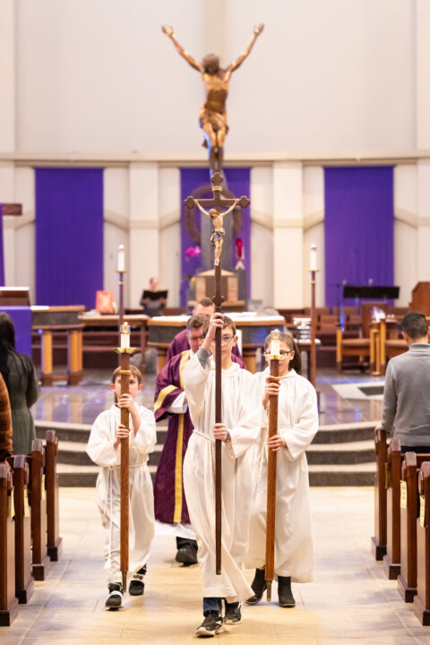 Altar Servers at Mass